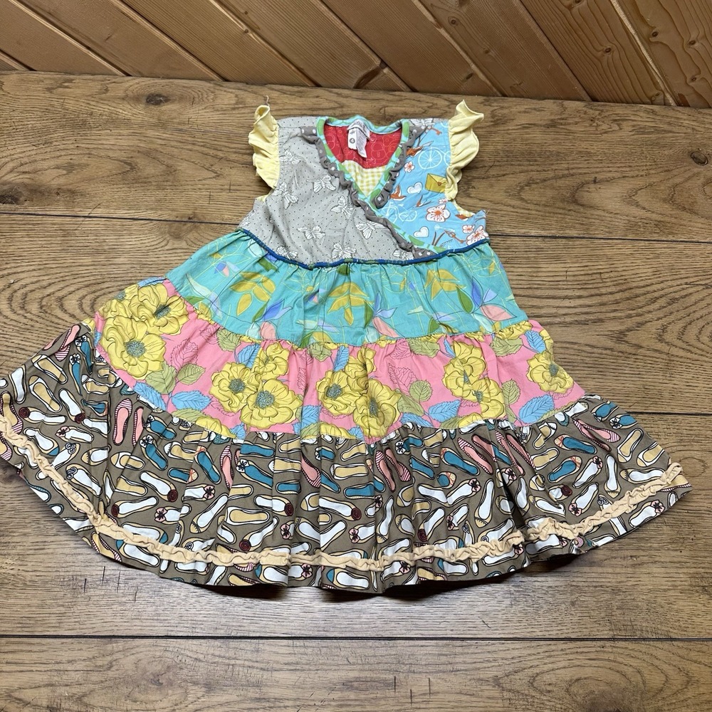 Matilda Jane It's A Wonderful Parade Rollercoaster Dress 2013 | Girl's 4